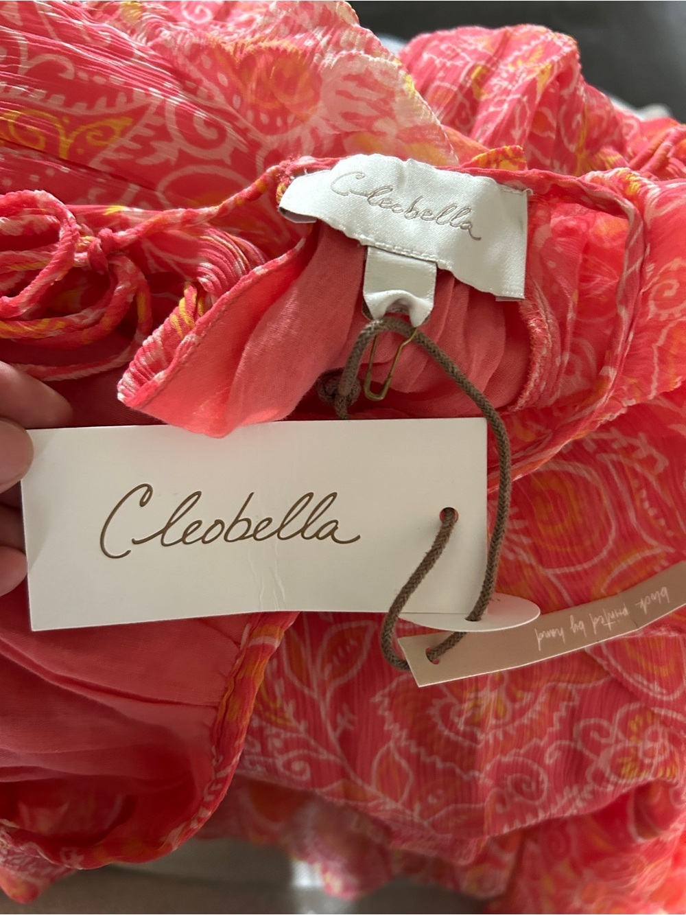 CLEOBELLA WOMEN'S FLORAL BLOSSOM PRINT HANNAH MIDI DRESS - Picture 9 of 10
